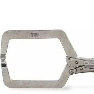 IRWIN Vise Grip 11R 11" C Clamp Locking Regular Tip Easy Release Pliers- 7 sets